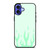 GREEN FLAME iPhone 16 Case Cover