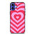 HEARTS PINK iPhone 16 Case Cover