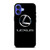 LEXUS BLACK LOGO iPhone 16 Case Cover