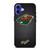 MINNESOTA WILD METAL iPhone 16 Case Cover
