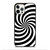 SPIRAL BLACK iPhone 12 Pro Case Cover
