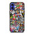 STICKER BOMB DC iPhone 16 Case Cover