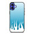 WHITE FIRE iPhone 16 Case Cover