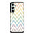 CHEVRON PATTERN RAINBOW COLOR Samsung Galaxy S23 FE Case Cover