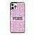 VICTORIA'S SECRET PINK LOGO PATTERN iPhone 12 Pro Case Cover