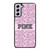 VICTORIA'S SECRET PINK LOGO PATTERN Samsung Galaxy S21 FE Case Cover