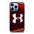 UNDER ARMOUR RED FRAME iPhone 13 Pro Max Case Cover
