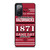 ARKANSAS RAZORBACKS 1871 Samsung Galaxy S20 FE Case Cover