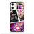 BLACK GOKU SS ROSE COLLAGE iPhone 12 Case Cover