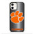 CLEMSON TIGERS METAL iPhone 12 Case Cover