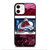 COLORADO AVALANCHE HOCKEY iPhone 12 Case Cover COLORADO AVALANCHE HOCKEY iPhone 12 Case Cover