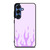 PURPLE FLAME Samsung Galaxy S25 Case Cover