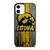 IOWA HAWKEYES WOODEN iPhone 12 Case Cover