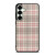 PLAID BROWN 2 Samsung Galaxy S25 Plus Case Cover