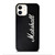 MARSHALL AMP LOGO iPhone 12 Case Cover