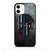 THIN BLUE LINE PUNISHER iPhone 12 Case Cover