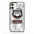 UGA GEORGIA BULLDOGS iPhone 12 Case Cover