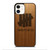 UNDEFEATED WOODEN iPhone 12 Case Cover