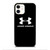 UNDER ARMOUR BLACK iPhone 12 Case Cover