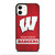 WISCONSIN BADGERS 3 iPhone 12 Case Cover