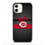 CINCINNATI REDS CARBON iPhone 12 Case Cover