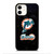 MIAMI DOLPHINS NFL ICON 1 iPhone 12 Case Cover