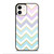 OMBRE PASTEL CHEVRON PATTERN iPhone 12 Case Cover