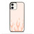 ORANGE FLAME iPhone 12 Case Cover