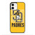 SAN DIEGO PADRES BASEBALL iPhone 12 Case Cover SAN DIEGO PADRES BASEBALL iPhone 12 Case Cover