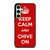 KEEP CALM AND CHIVE ON 4 Samsung Galaxy S24 FE Case Cover