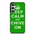 KEEP CALM AND CHIVE ON 6 Samsung Galaxy S24 FE Case Cover