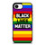 BLACK LIVES MATTER RAINBOW iPhone 16e Case Cover