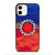 RED HOT CHILI PEPPERS ICON iPhone 12 Case Cover