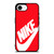 NIKE RED iPhone 16e Case Cover