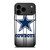 DALLAS COWBOYS SILVER METAL iPhone 17 Pro Max Case Cover