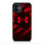 UNDER ARMOUR RED iPhone 12 Mini Case Cover UNDER ARMOUR RED iPhone 12 Mini Case Cover