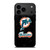 MIAMI DOLPHINS NFL ICON 1 iPhone 17 Pro Max Case Cover