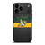OAKLAND ATHLETICS METAL LOGO iPhone 17 Pro Max Case Cover