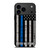 THIN BLUE LINE WE STAND iPhone 17 Pro Max Case Cover