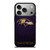 BALTIMORE RAVENS 1 iPhone 17 Pro Case Cover