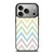 CHEVRON PATTERN RAINBOW COLOR iPhone 17 Pro Case Cover