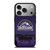 COLORADO ROCKIES BASEBALL ICON iPhone 17 Pro Case Cover