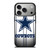 DALLAS COWBOYS SILVER METAL iPhone 17 Pro Case Cover
