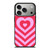 HEARTS PINK iPhone 17 Pro Case Cover