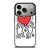 KEITH HARING LOVE 2 iPhone 17 Pro Case Cover