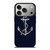 NAUTICAL ANCHOR NAVY BLUE iPhone 17 Pro Case Cover
