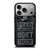 NIKE DON'T TOUCH MY PHONE iPhone 17 Pro Case Cover
