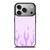 PURPLE FLAME iPhone 17 Pro Case Cover