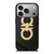 SALVATORE FERRAGAMO GOLD LOGO iPhone 17 Pro Case Cover