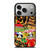 TOY MACHINE STICKER SKATEBOARD iPhone 17 Pro Case Cover